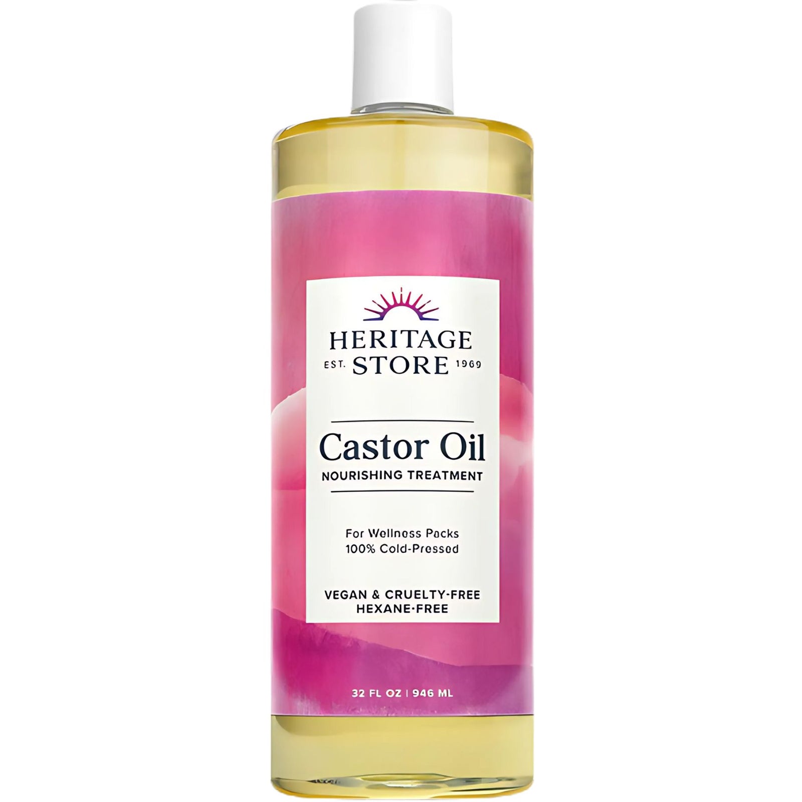Heritage Store Castor Oil 946mL