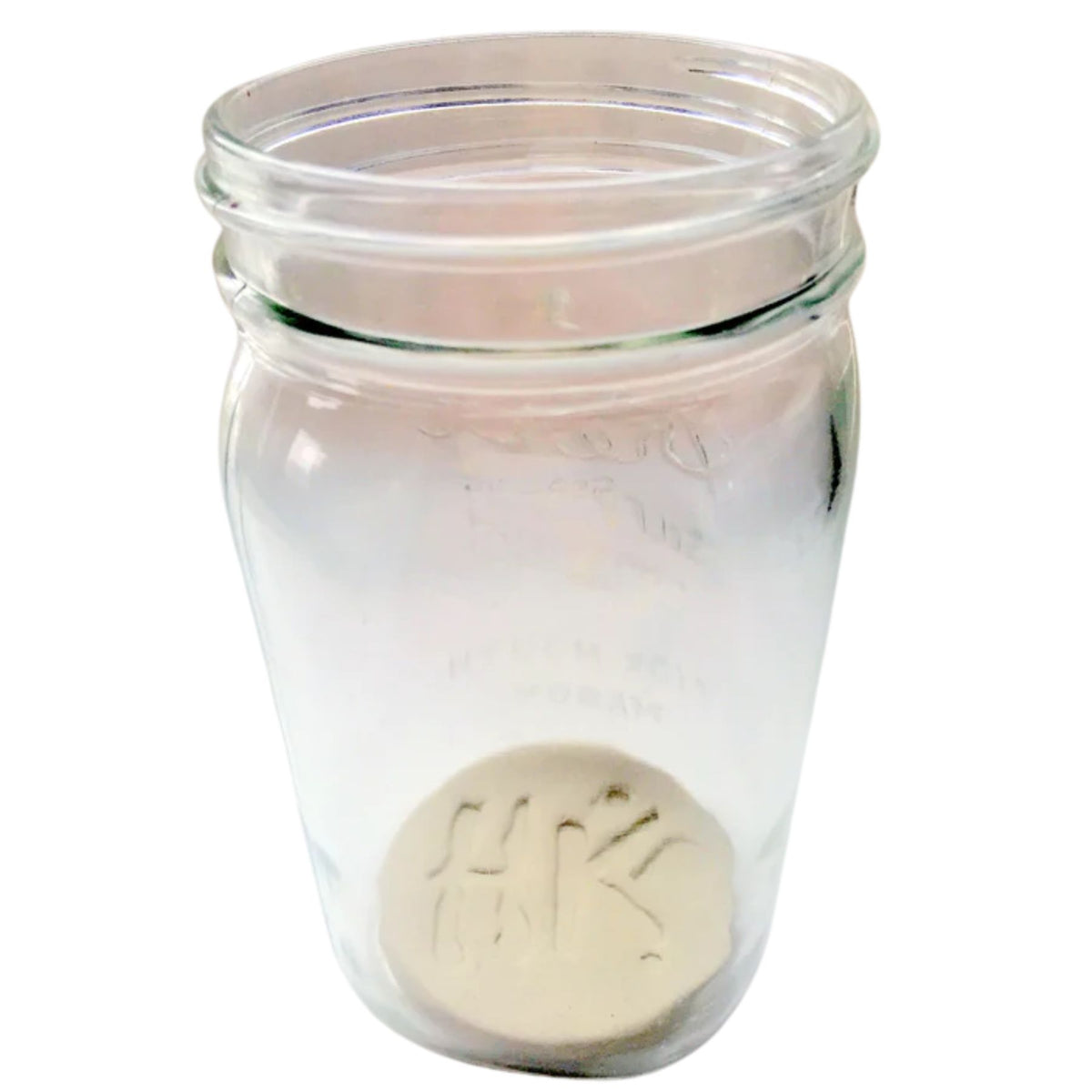 Holy Kraut! Fermentation Stone for Wide-Mouth Mason Jars