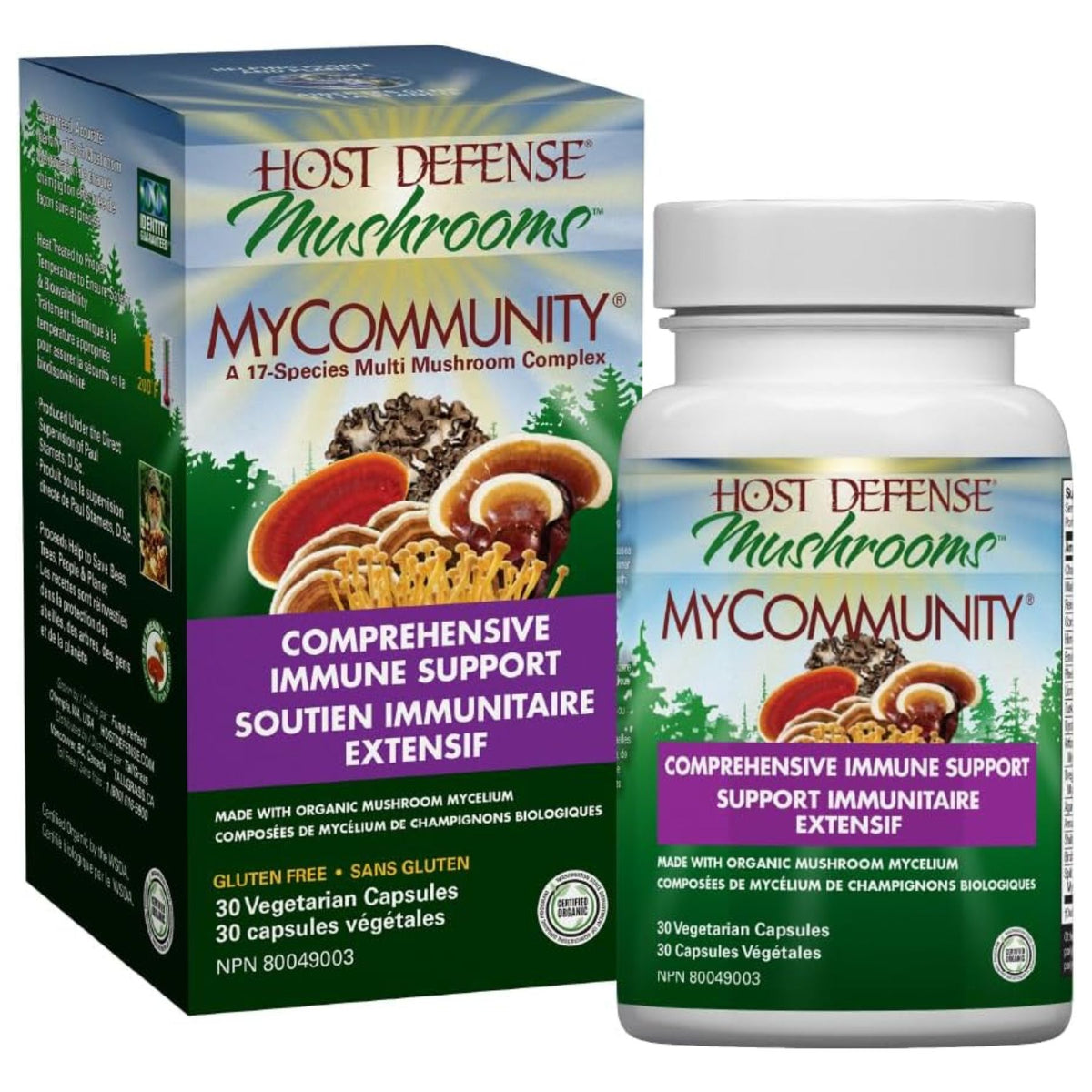 Host Defense Mycommunity Capsules 30s