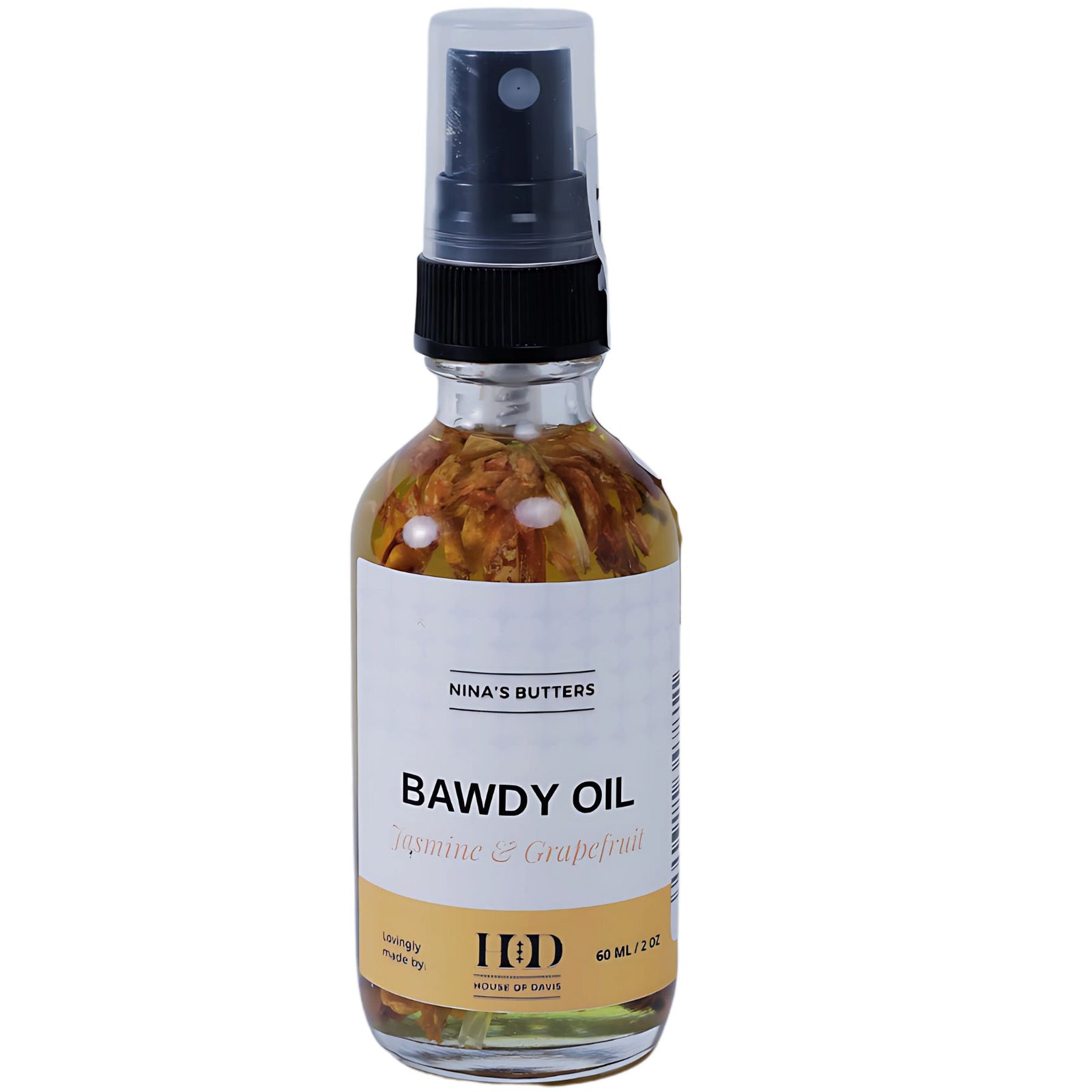 House of Davis Body Oil Spray Jasmine Grapefruit 60ml