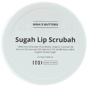 House of Davis Shea Butter Sugah Lip Scrub 30ml