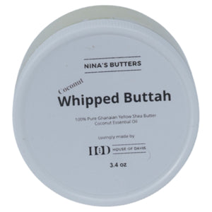 House of Davis Pure Whipped Shea Butter Coconut 100ml