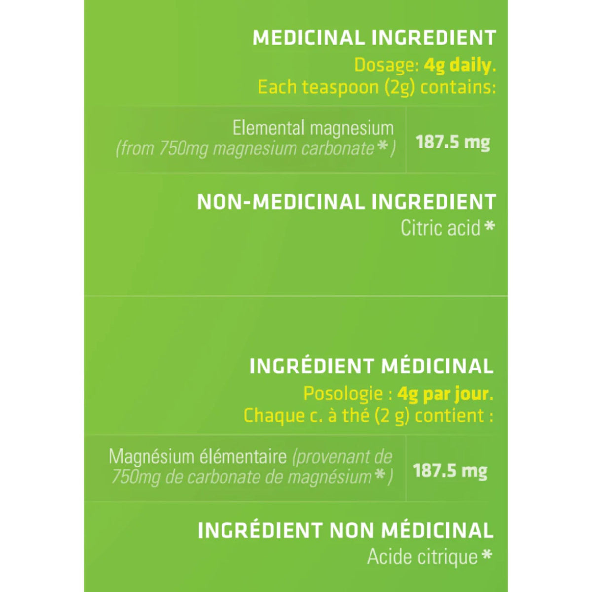 ITL Health MAG365 Unflavoured Magnesium 4g (Single Sachet)