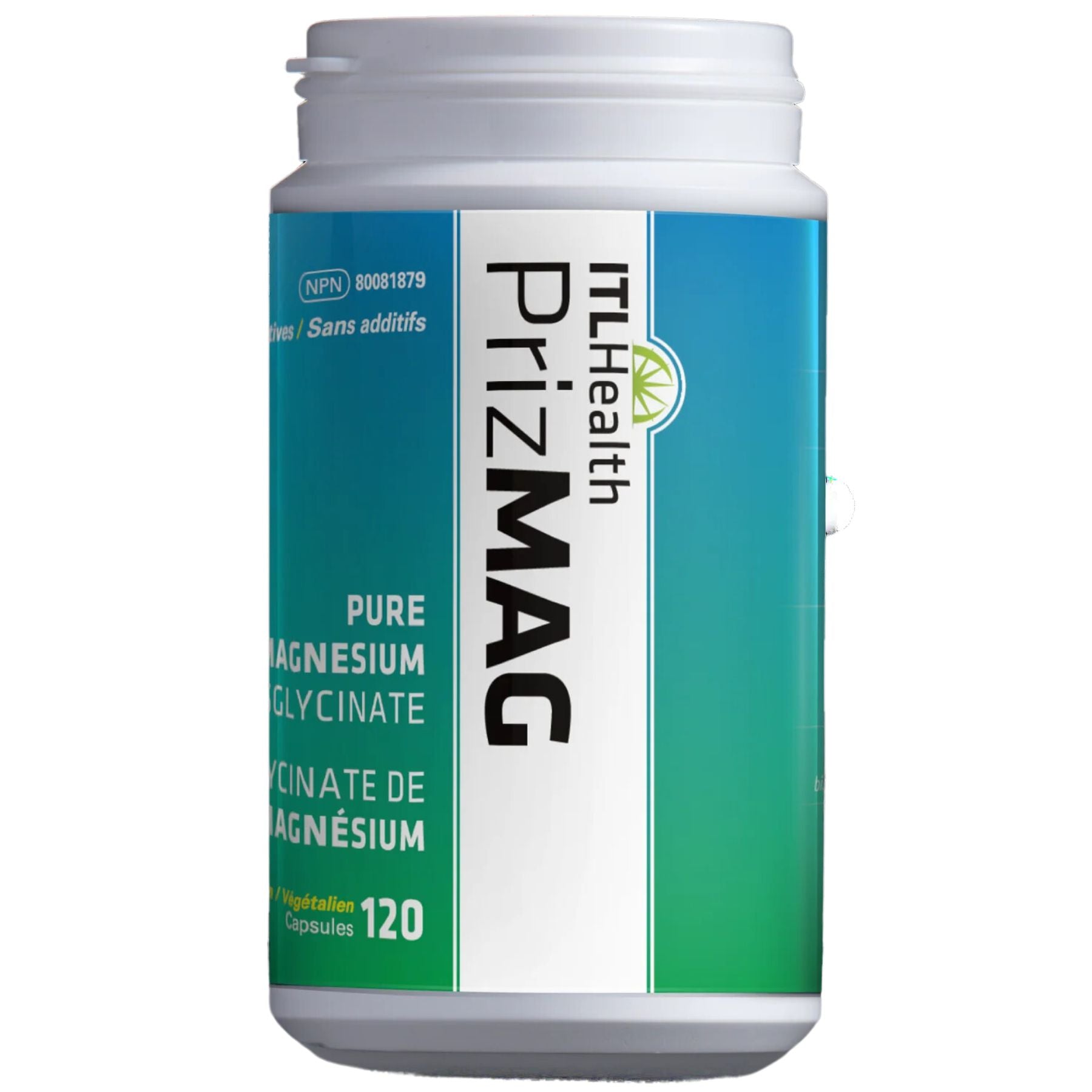 ITL Health PrizMag Pure Magnesium Bisglycinate 120s