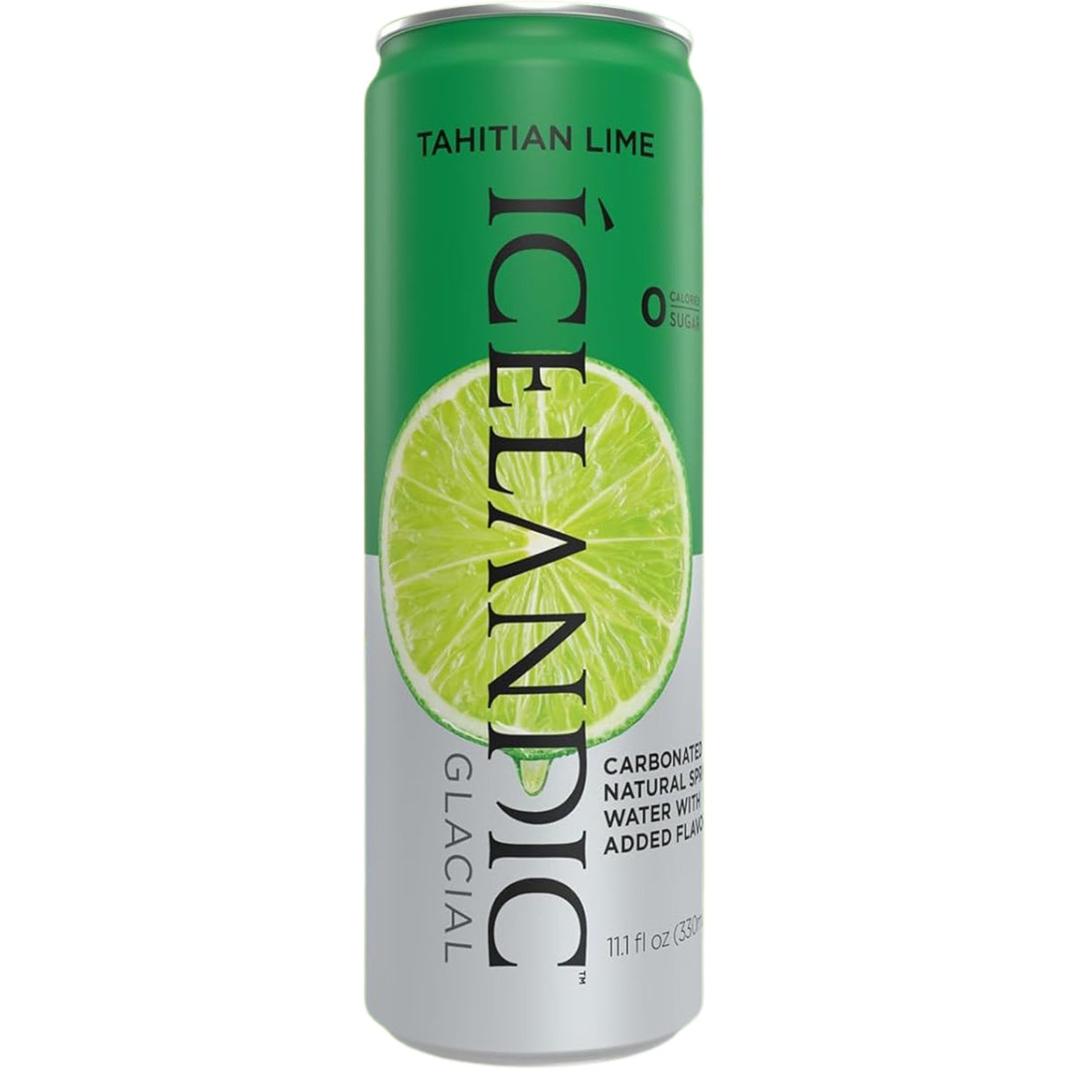 Icelandic Glacial Sparkling Water - Tahitian Lime 330mL