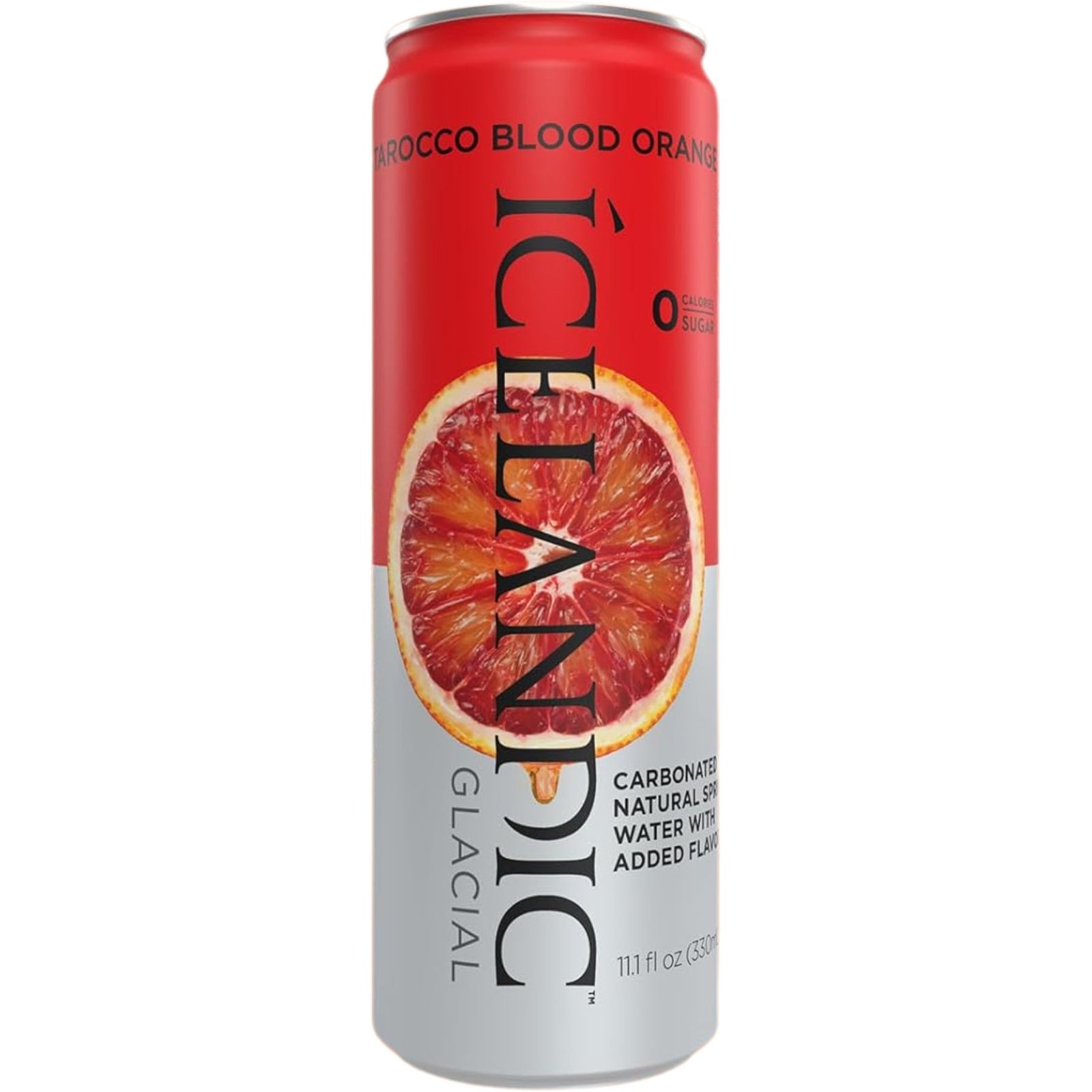 Icelandic Glacial Sparkling Water - Tarocco Blood Orange 330mL