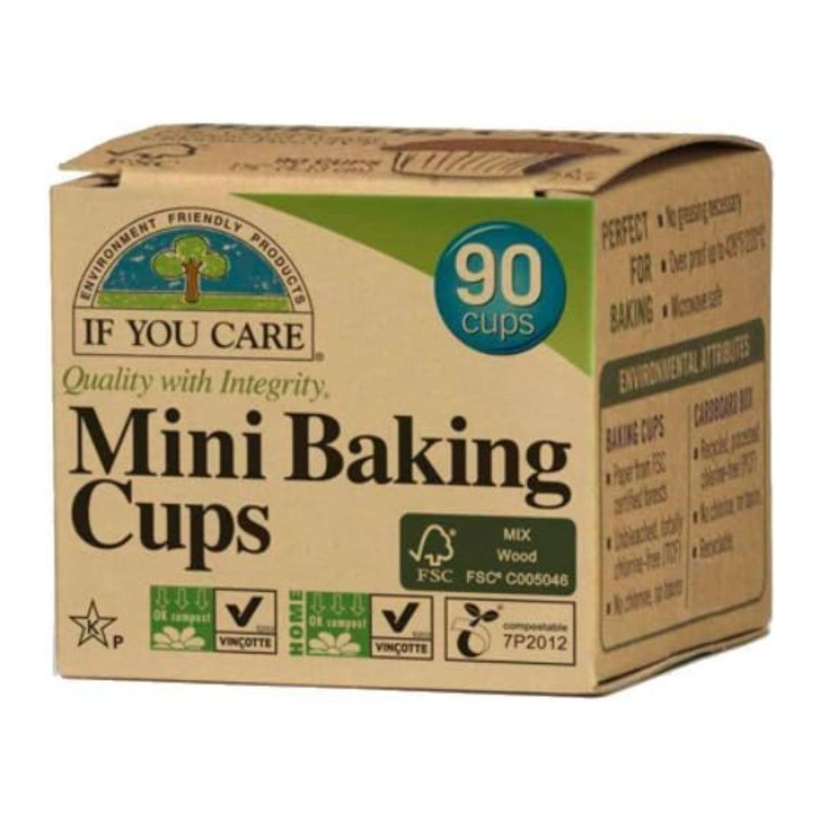 If You Care Mini Baking Cups 90ct