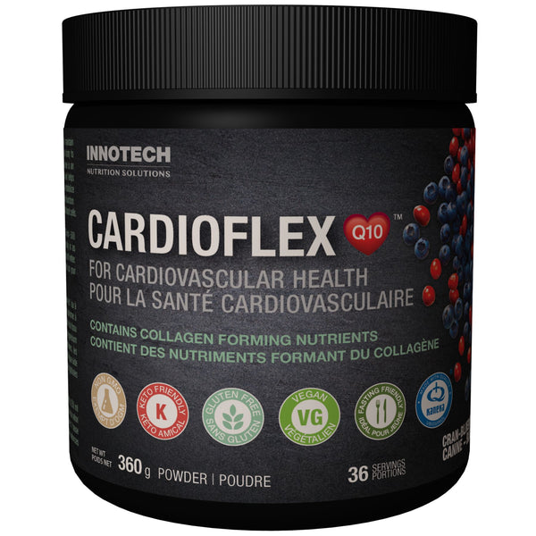 Cardioflex Innotech Cardioflex Q10 Cran-Blueberry 360g - Fiddleheads Health and ...