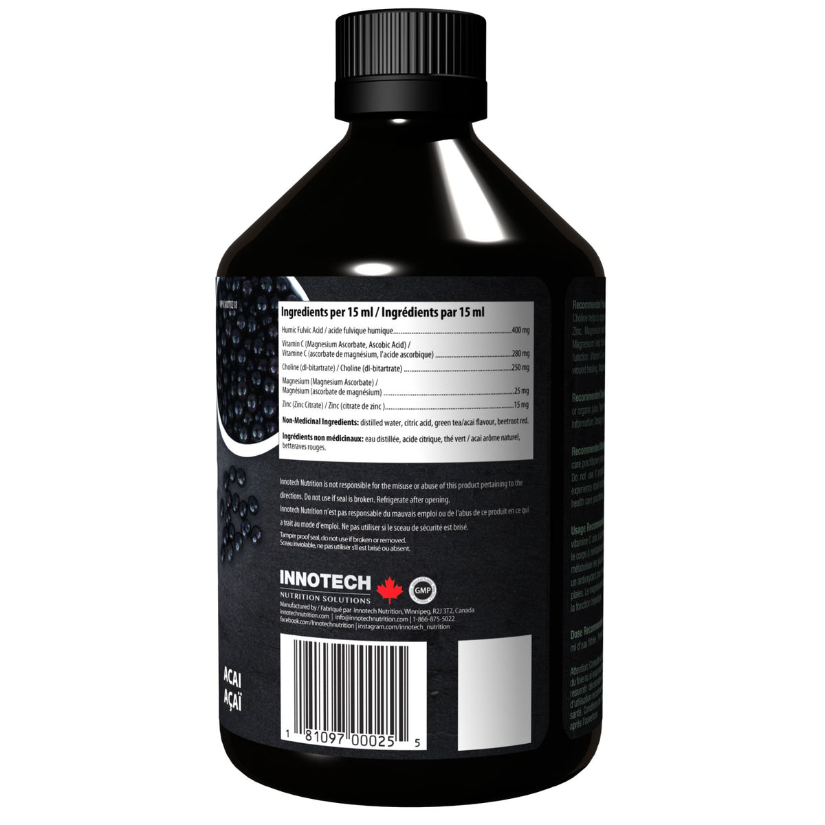 Innotech Detox 101 Humic/Fulvic Acid 530ml