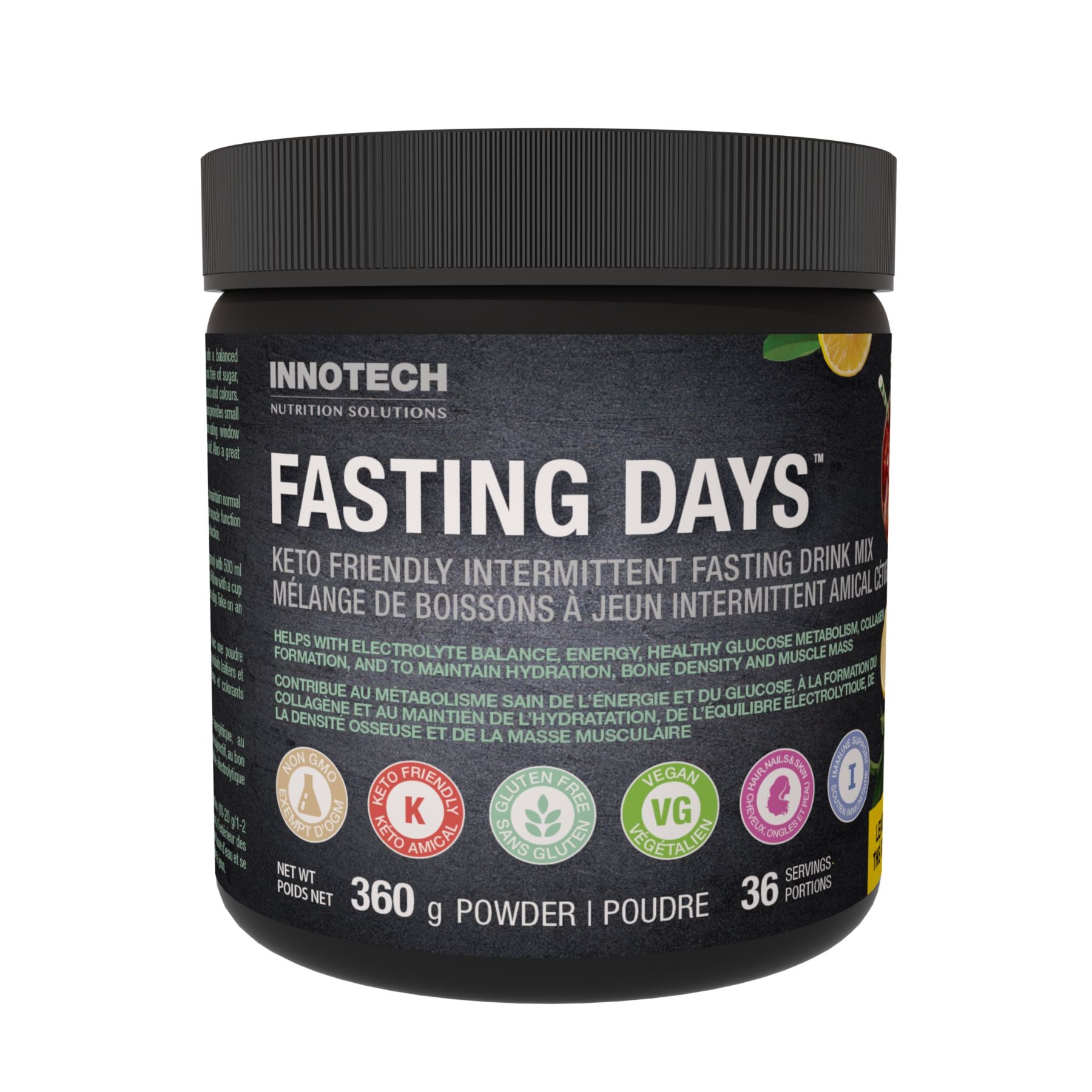 Health Innotech Innotech Fasting Days - Lemon Iced Tea 360g - Fiddleheads Health and ...