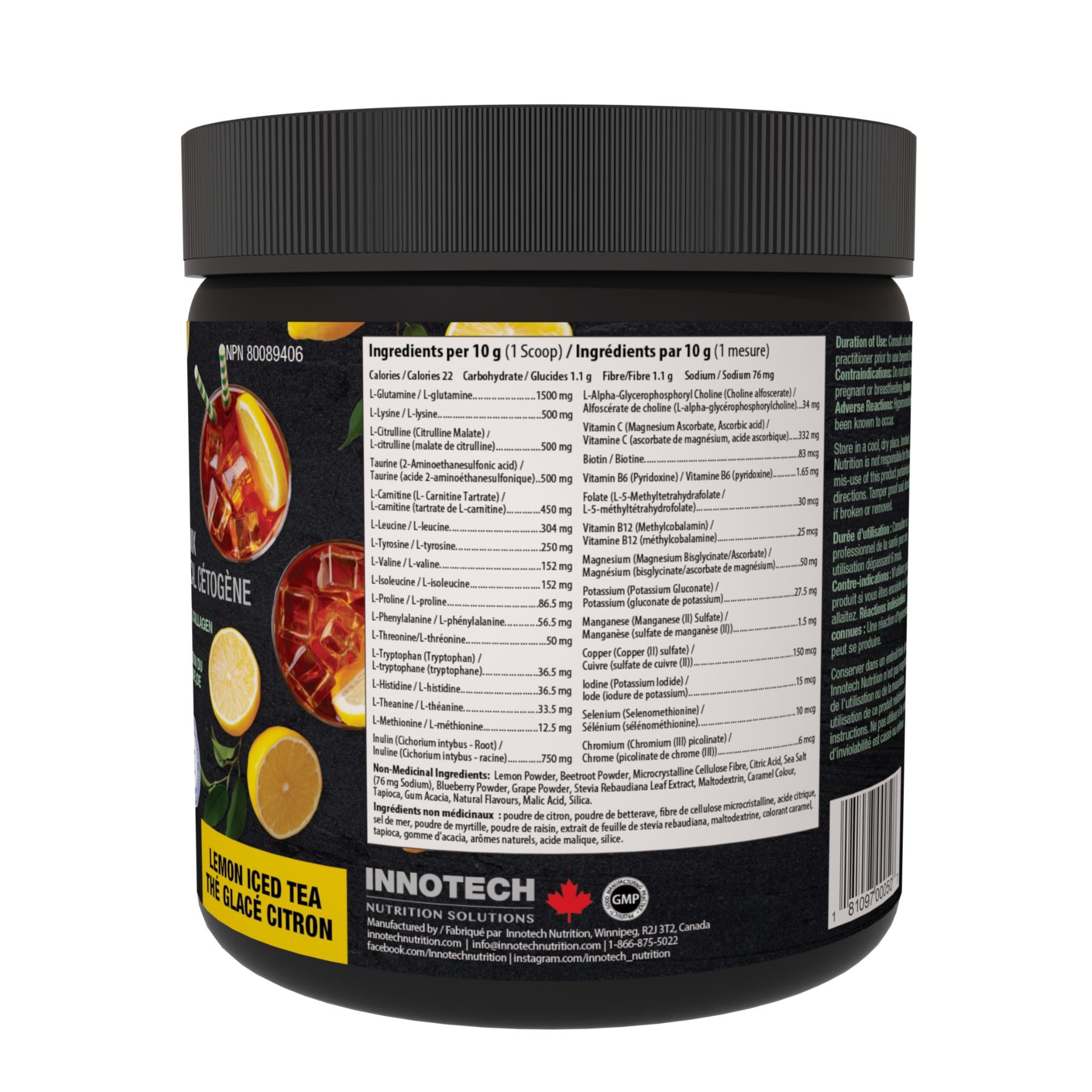 Health Innotech Innotech Fasting Days - Lemon Iced Tea 360g - Fiddleheads Health and ...