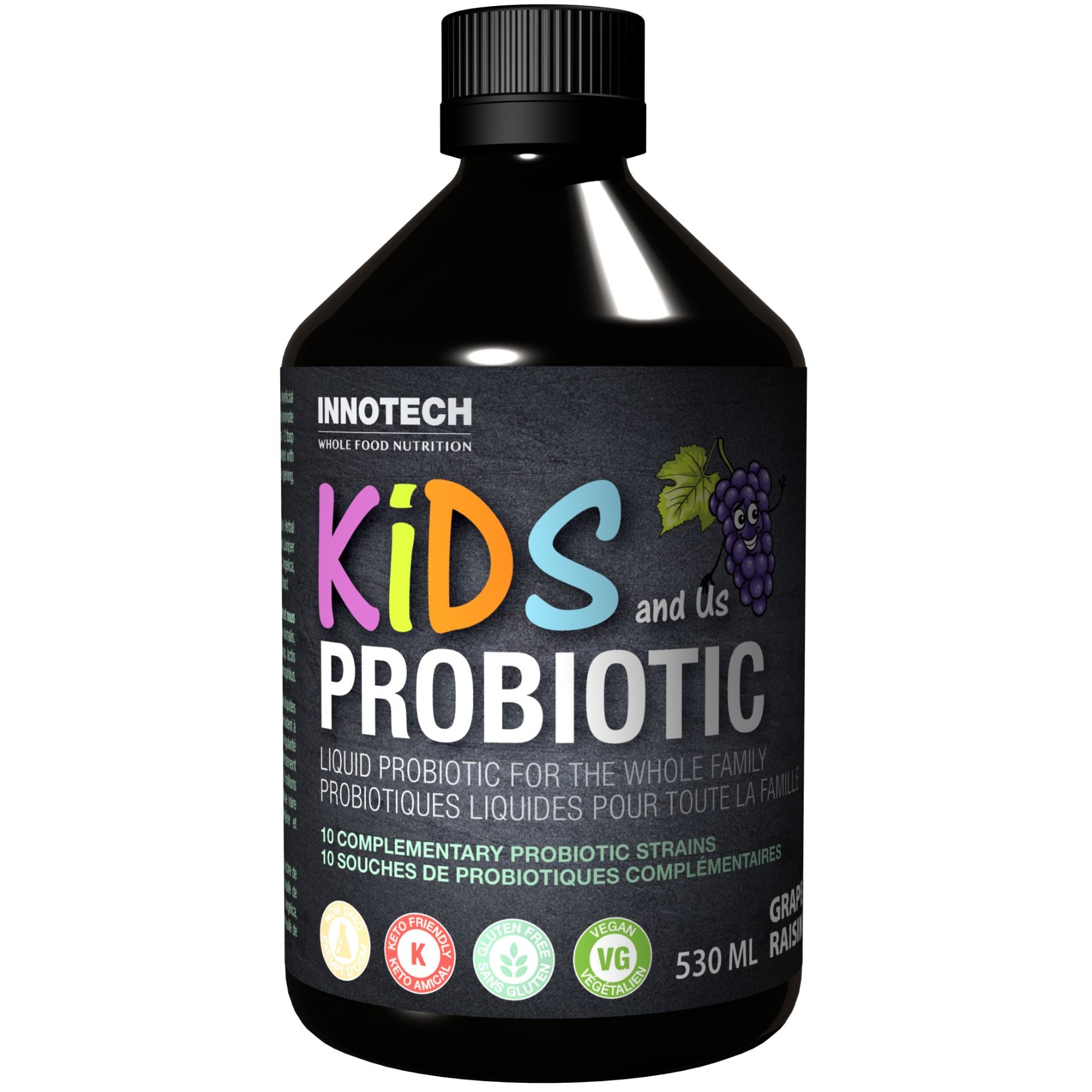 Health Innotech Innotech Kids and Us Liquid Probiotic 530ml - Fiddleheads Health and ...