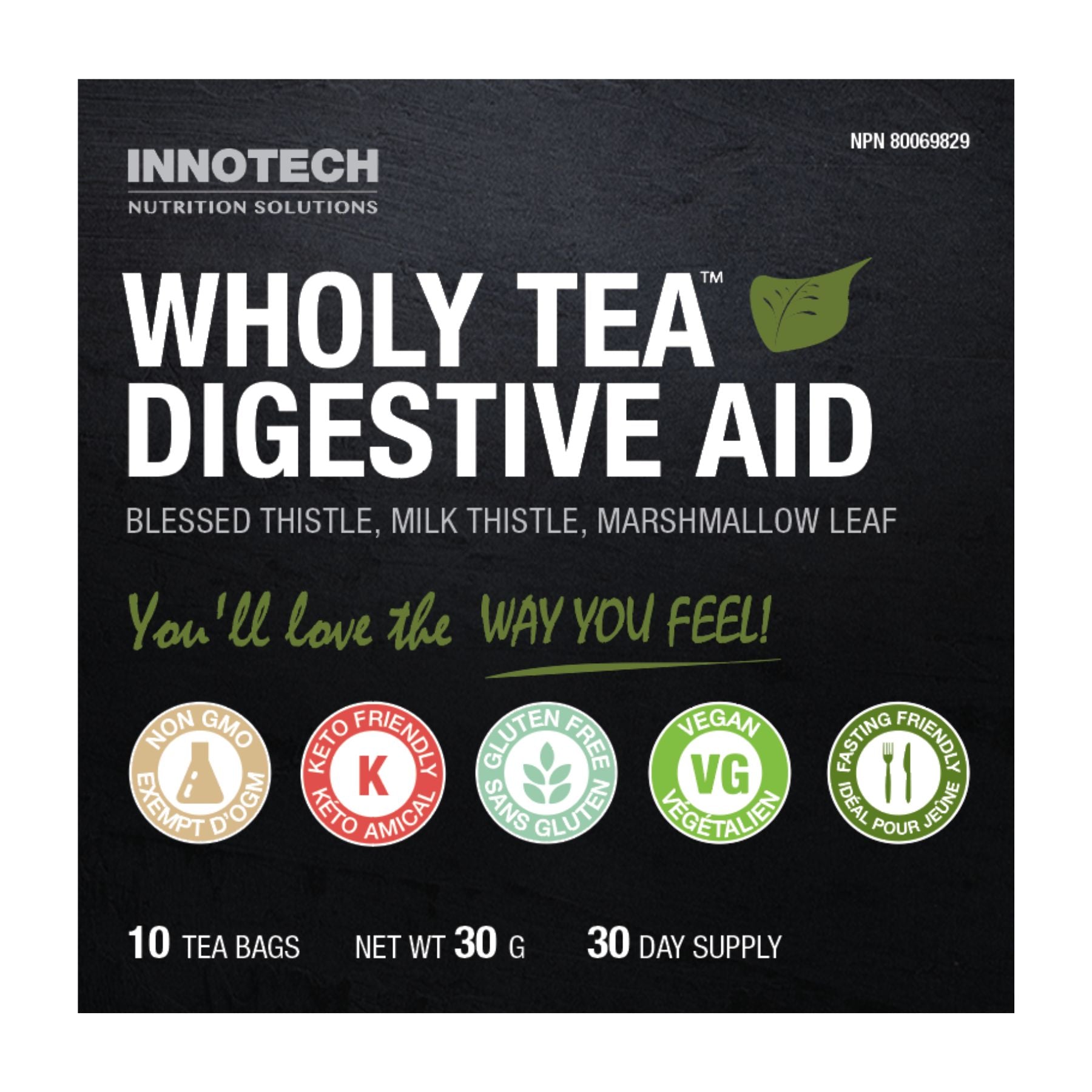 Innotech Wholy Tea Digestive Aid Tea 30g