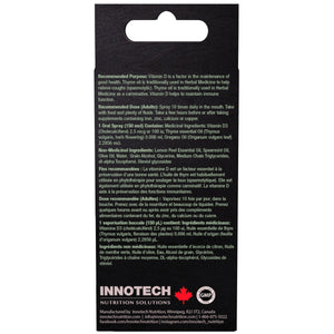 Innotech Colflex Oregano Throat Spray - Arctic Mint 25ml