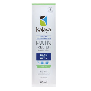 KaLaya Cooling Pain Relief Spray For Back & Neck, Extra Strength 60ml