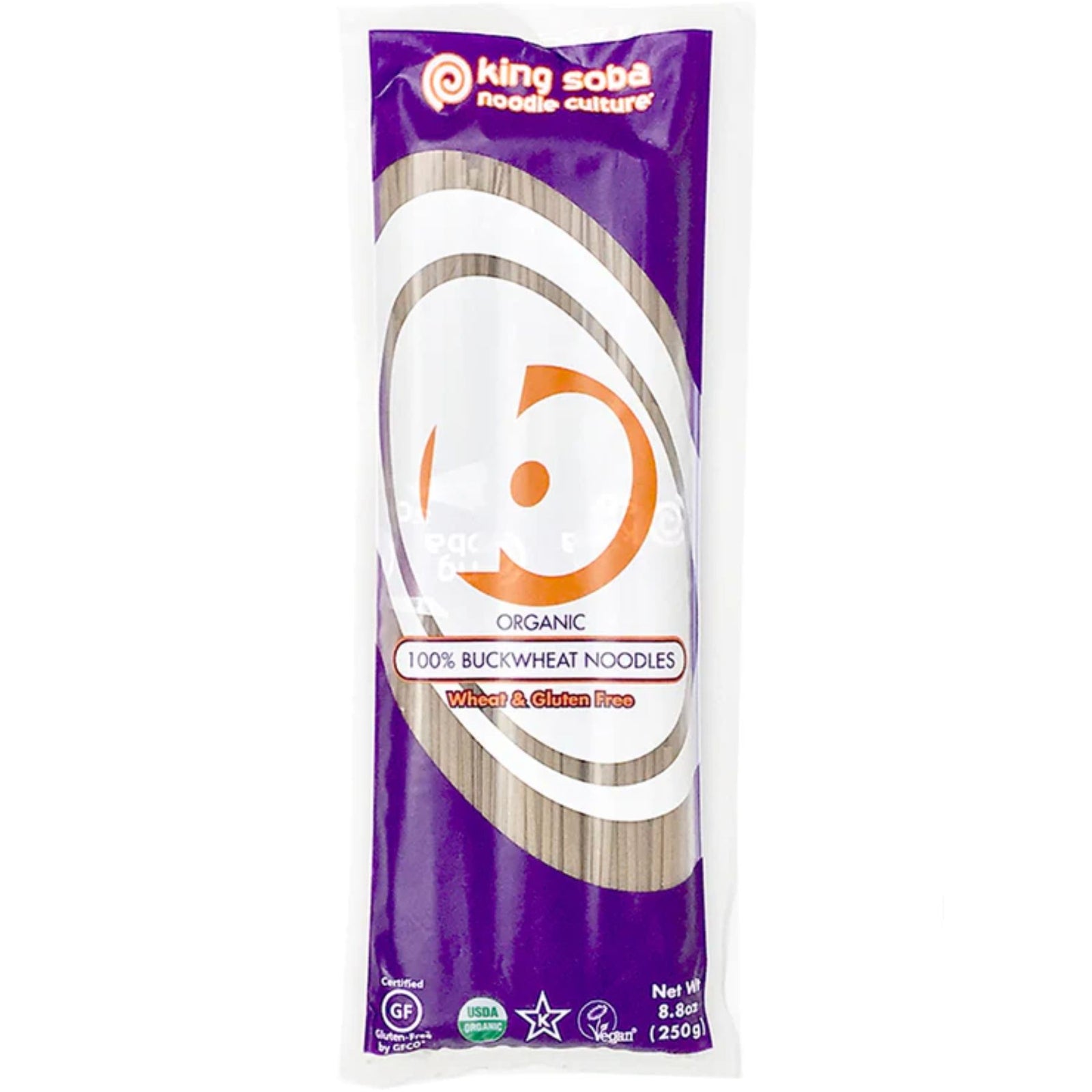 King Soba Organic 100% Buckwheat Noodles 250g