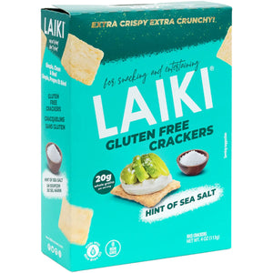 LAIKI Hint of Sea Salt Gluten Free Crackers 113g