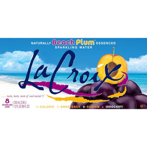 La Croix Sparkling Water - Beach Plum 8pk