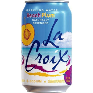 La Croix Sparkling Water - Beach Plum 8pk