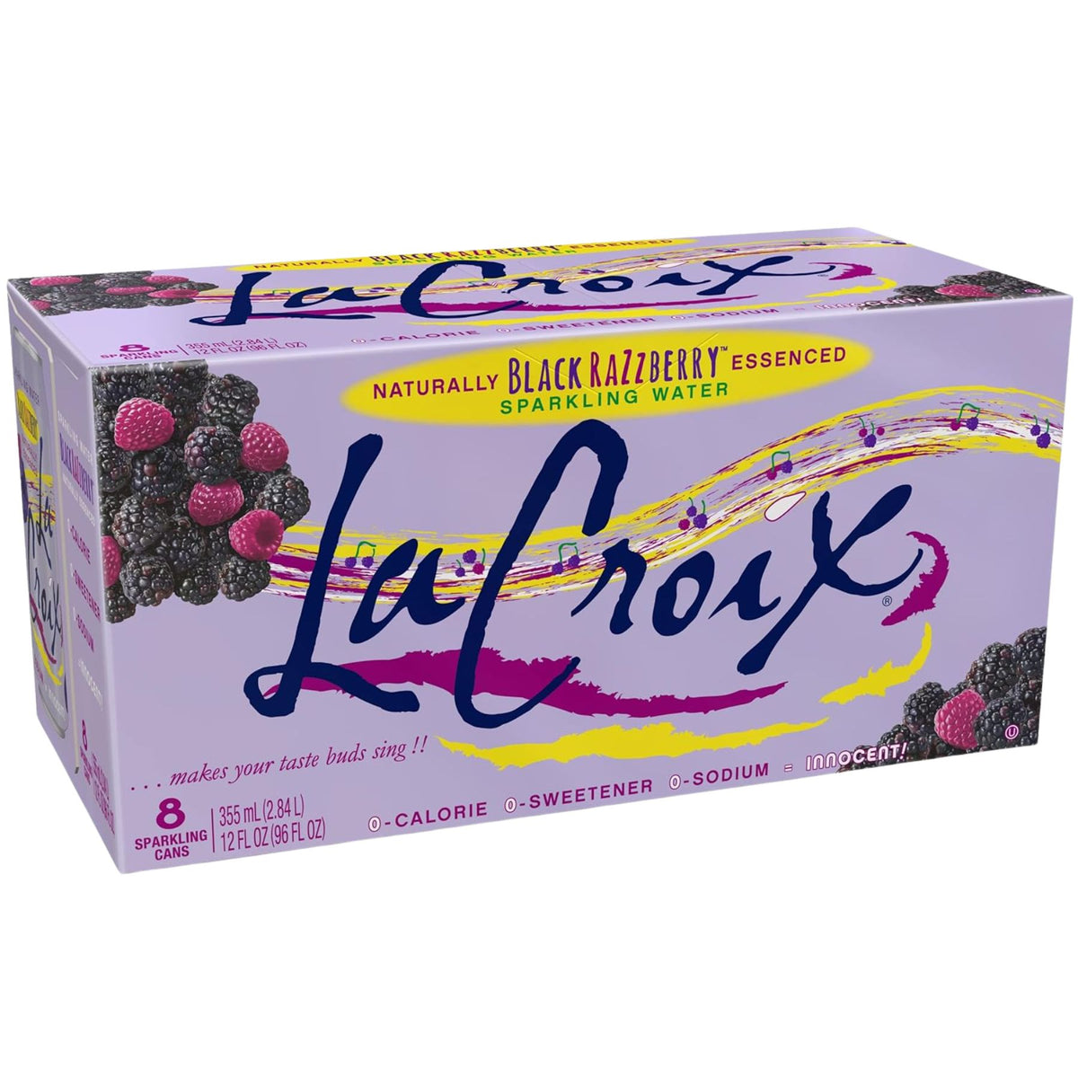 La Croix Sparkling Water - Black Razzberry 8pk