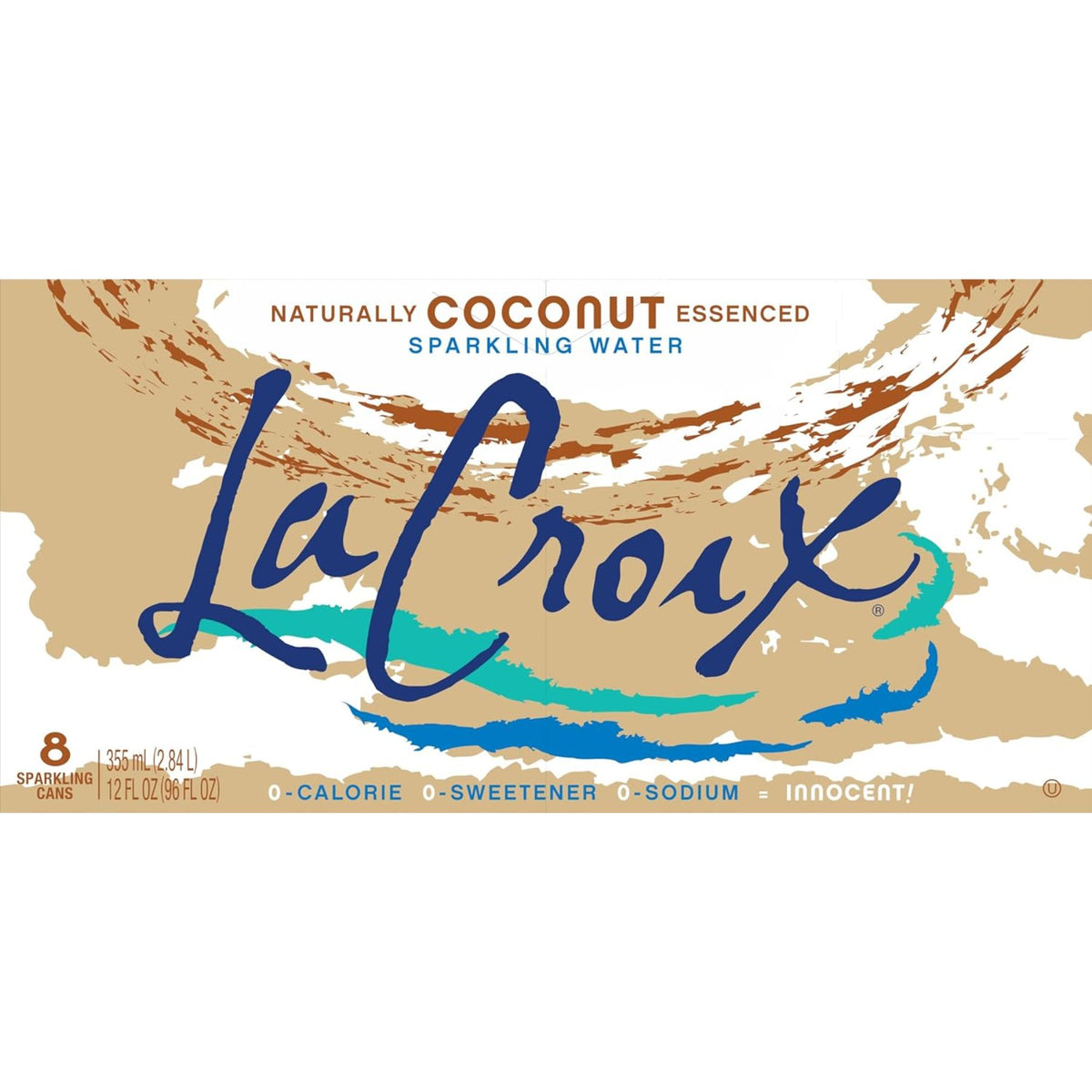 La Croix Sparkling Water - Coconut 8pk