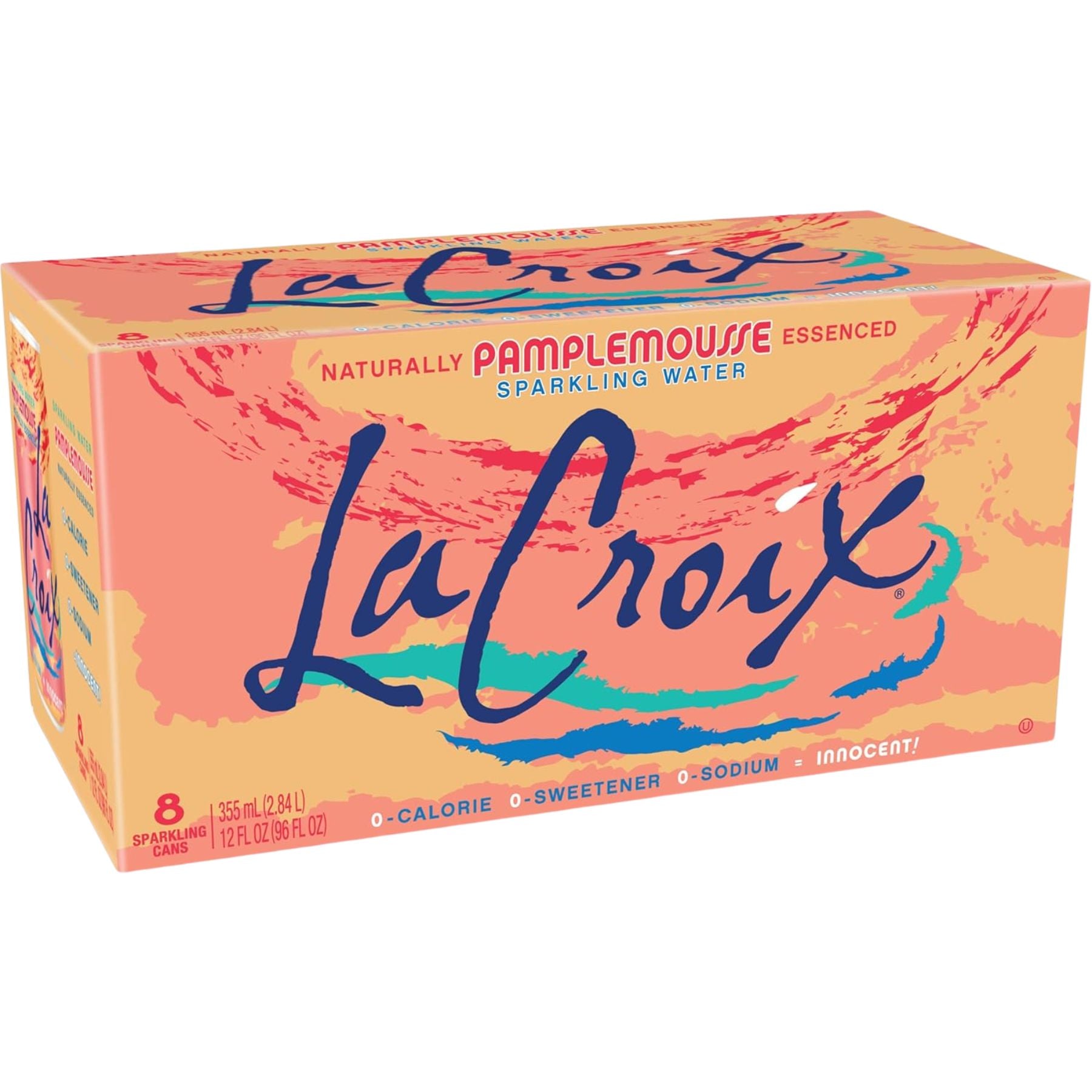 La Croix Sparkling Water - Grapefruit 8pk