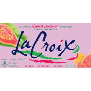 La Croix Sparkling Water - Guava Sao Paulo 8pk