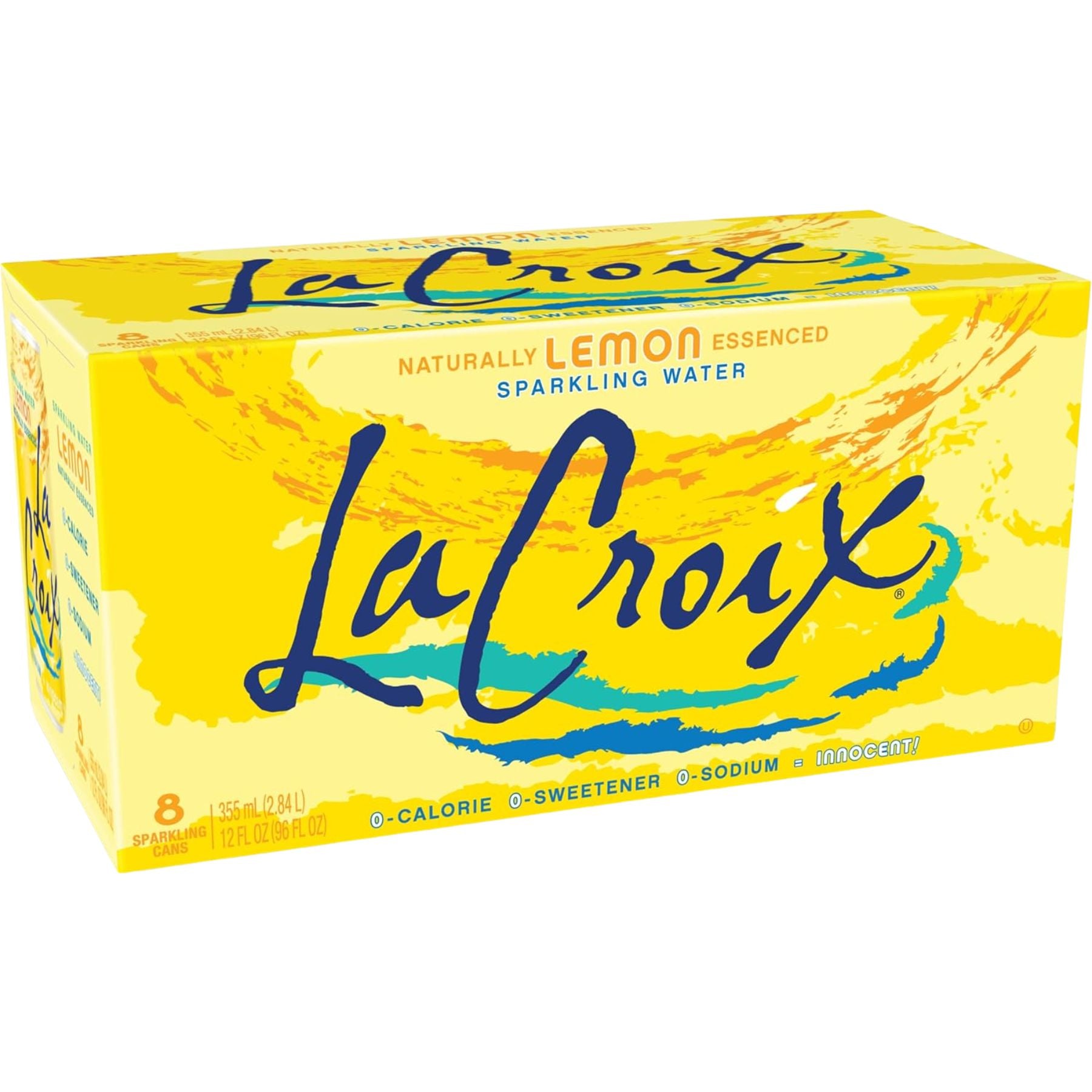 La Croix Sparkling Water - Lemon 8pk