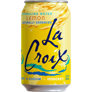 La Croix Sparkling Water - Lemon 8pk