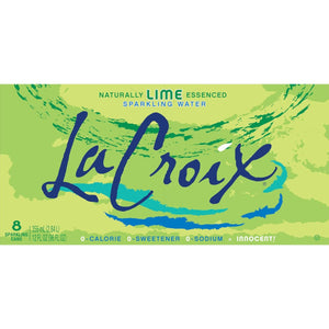 La Croix Sparkling Water - Lime 8pk