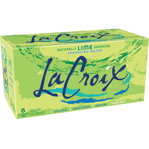 La Croix Sparkling Water - Lime 8pk