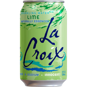 La Croix Sparkling Water - Lime 8pk