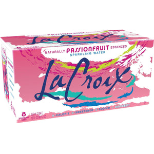 La Croix Sparkling Water - Passionfruit 8pk