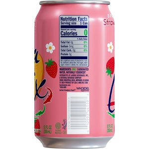 La Croix Sparkling Water - Strawberry Peach 8pk