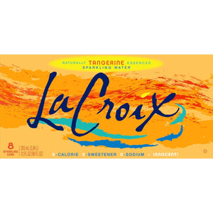 La Croix Sparkling Water - Tangerine 8pk