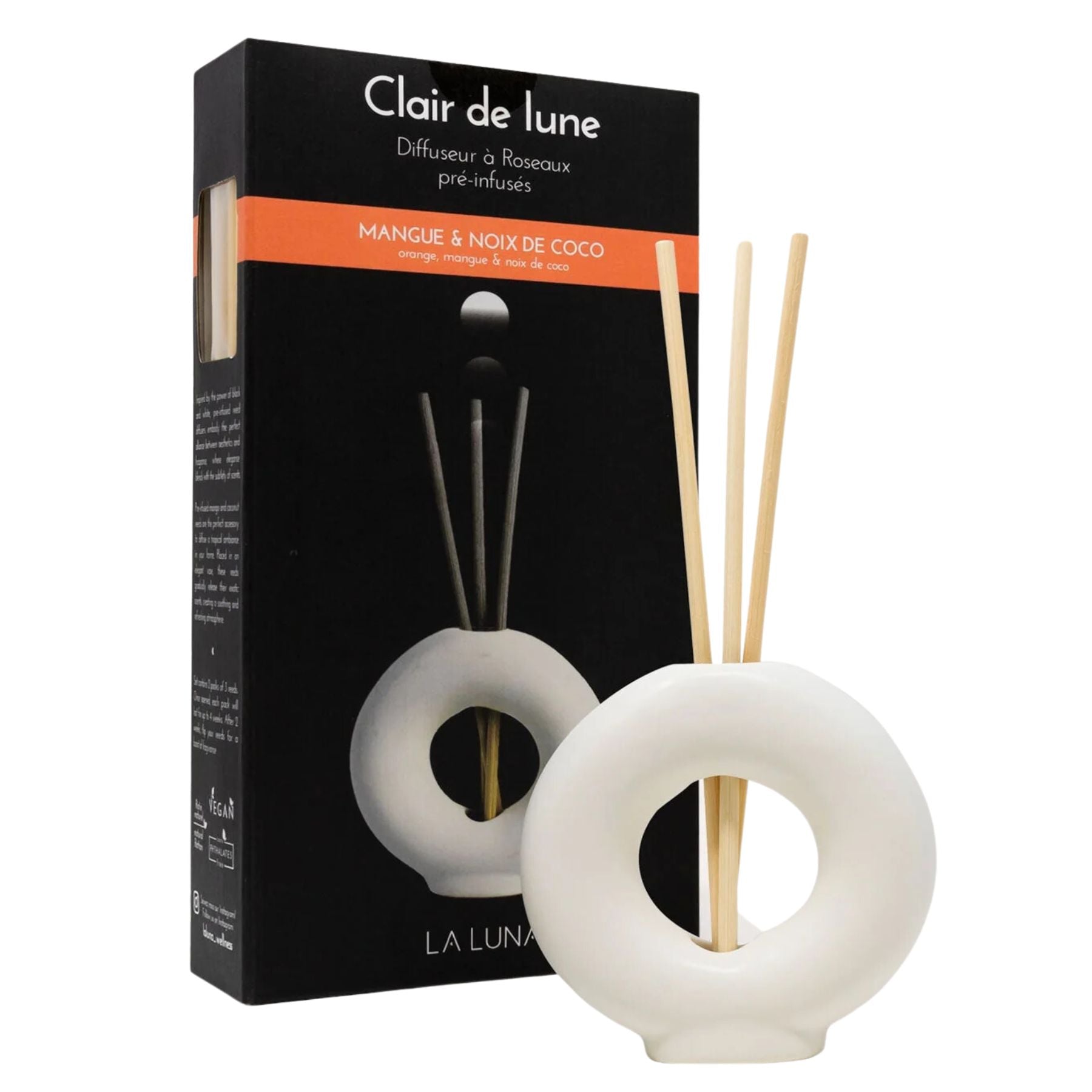 La Luna Pre-Infused Reed Diffuser Moonbeam