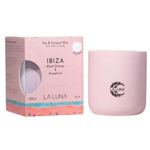 La Luna IBIZA Blood Orange & Grapefruit Scented Candle 56g