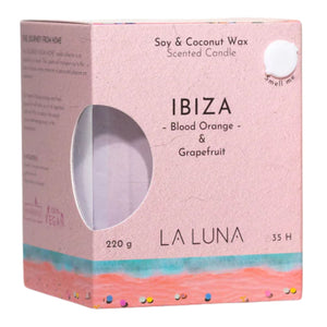 La Luna IBIZA Blood Orange & Grapefruit Scented Candle 56g