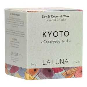 La Luna KYOTO Cedar Wood Scented Candle 56g