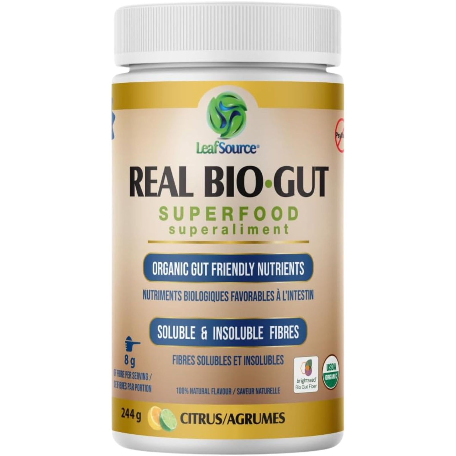 LeafSource Real Bio-Gut Superfood 244g