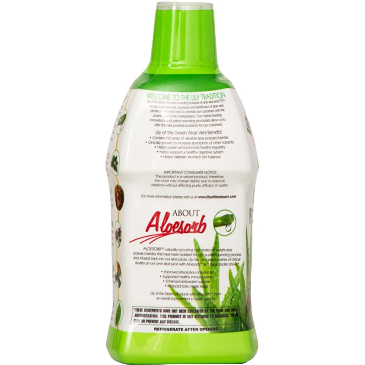 Lily of the Desert Aloe Herbal Detox Formula 946mL
