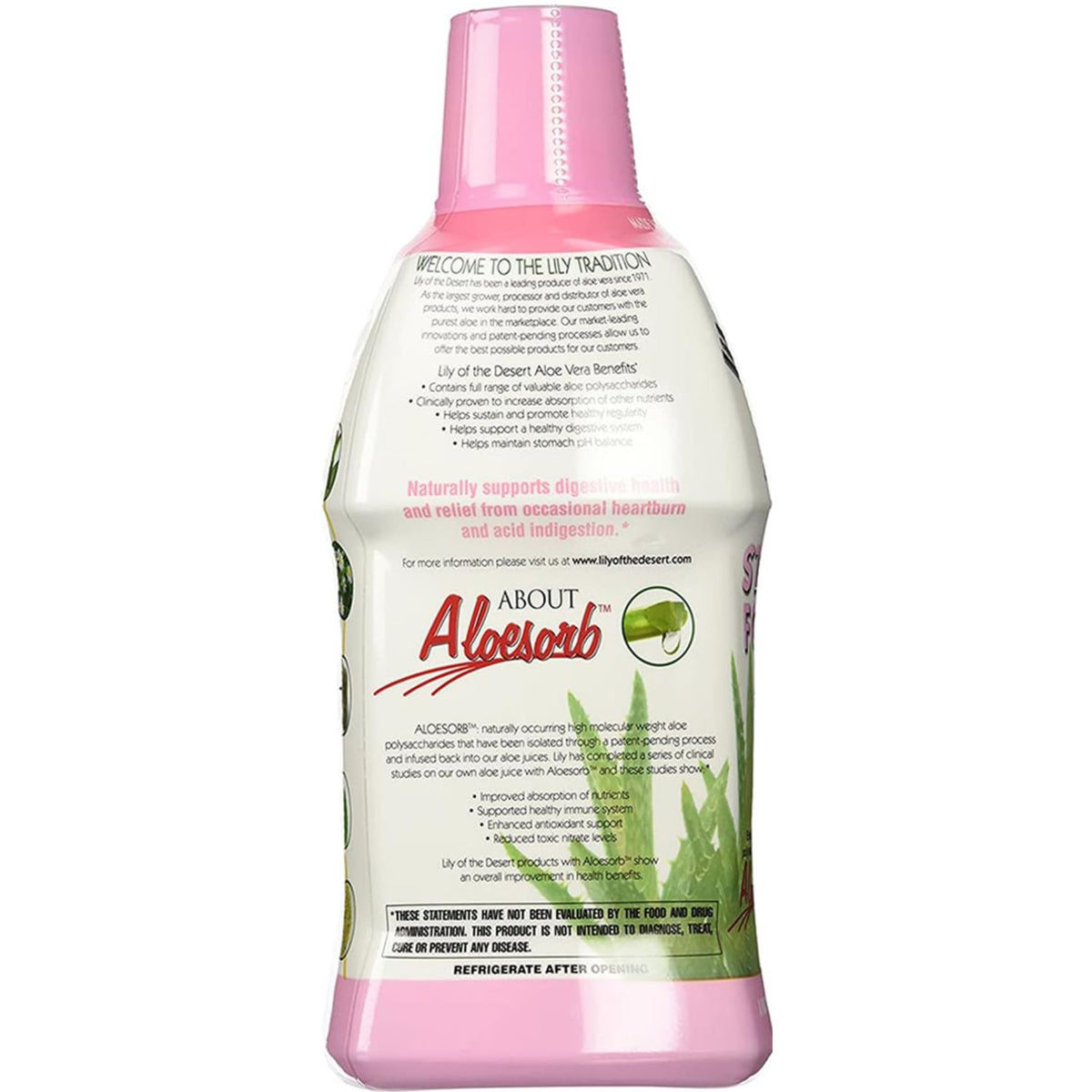 Lily of the Desert Aloe Herbal Stomach Formula 946mL