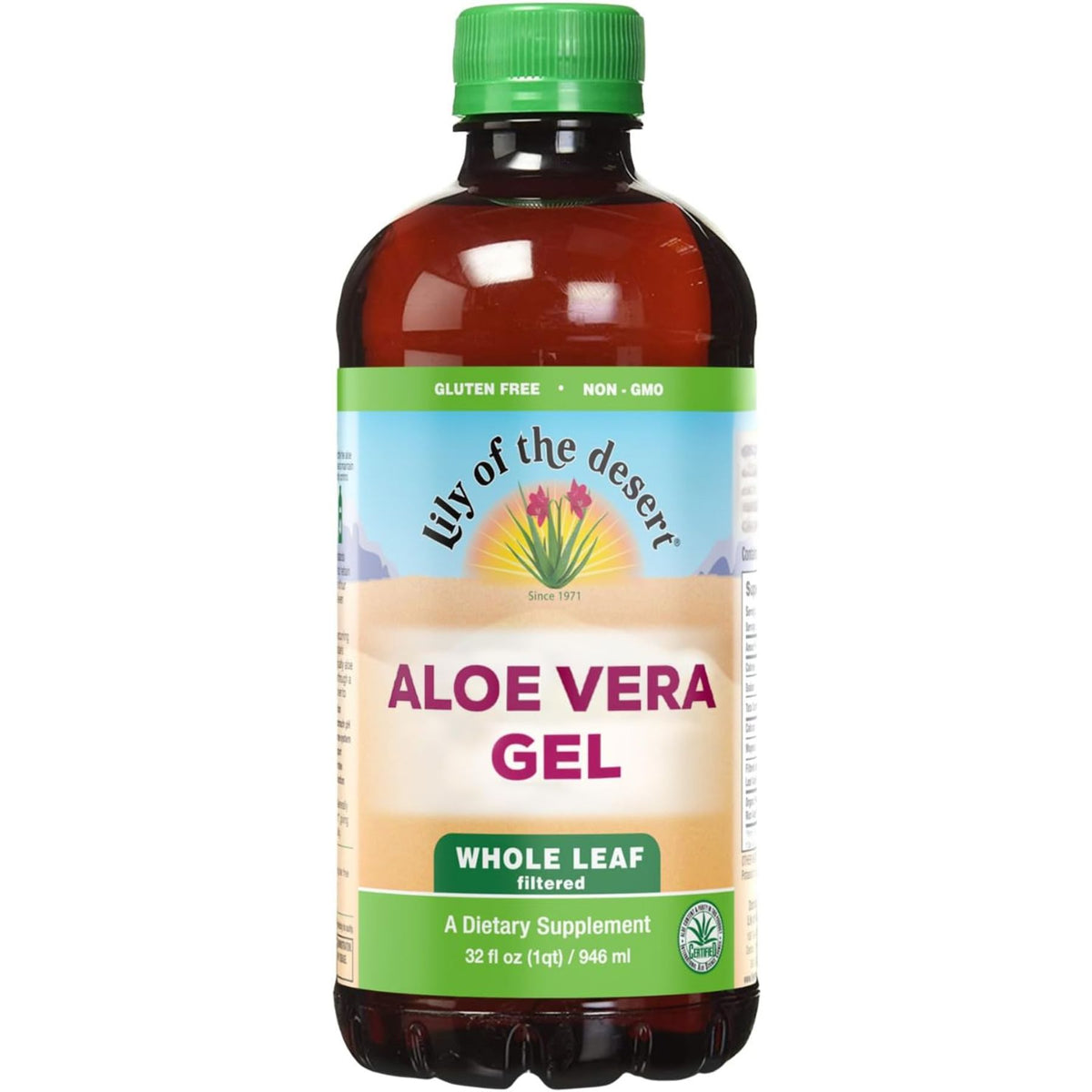 Lily of the Desert Aloe Vera Gel Whole Leaf 946mL