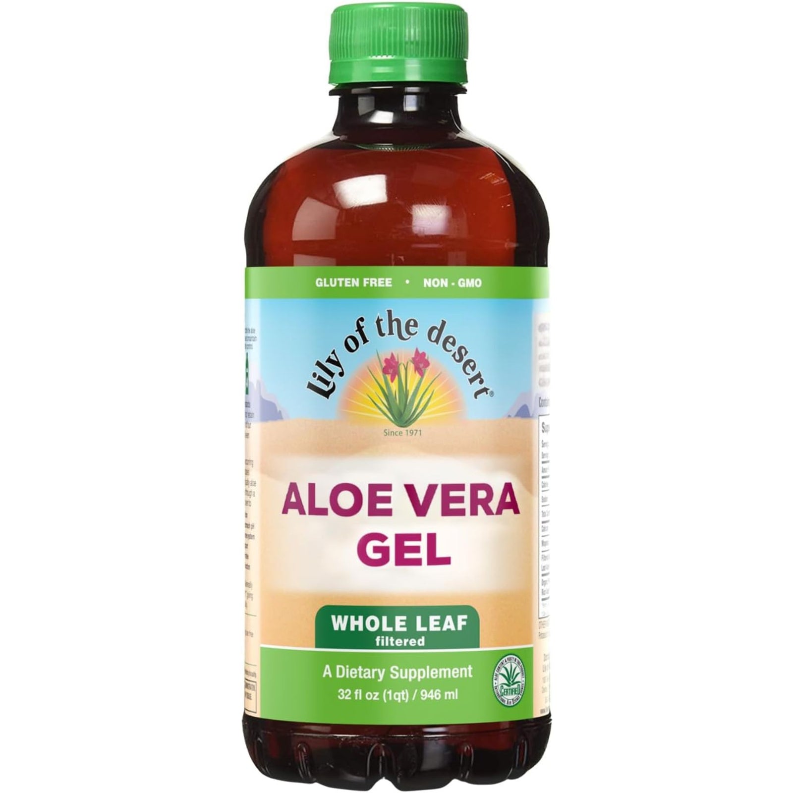 Lily of the Desert Aloe Vera Gel Whole Leaf 946mL