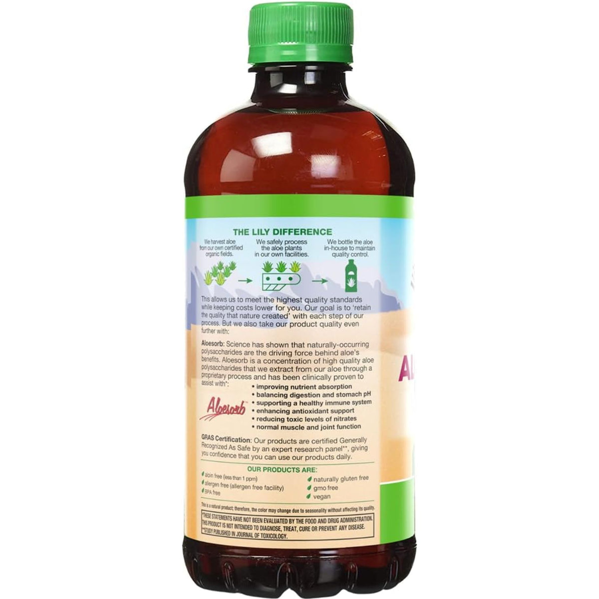 Lily of the Desert Aloe Vera Gel Whole Leaf 946mL