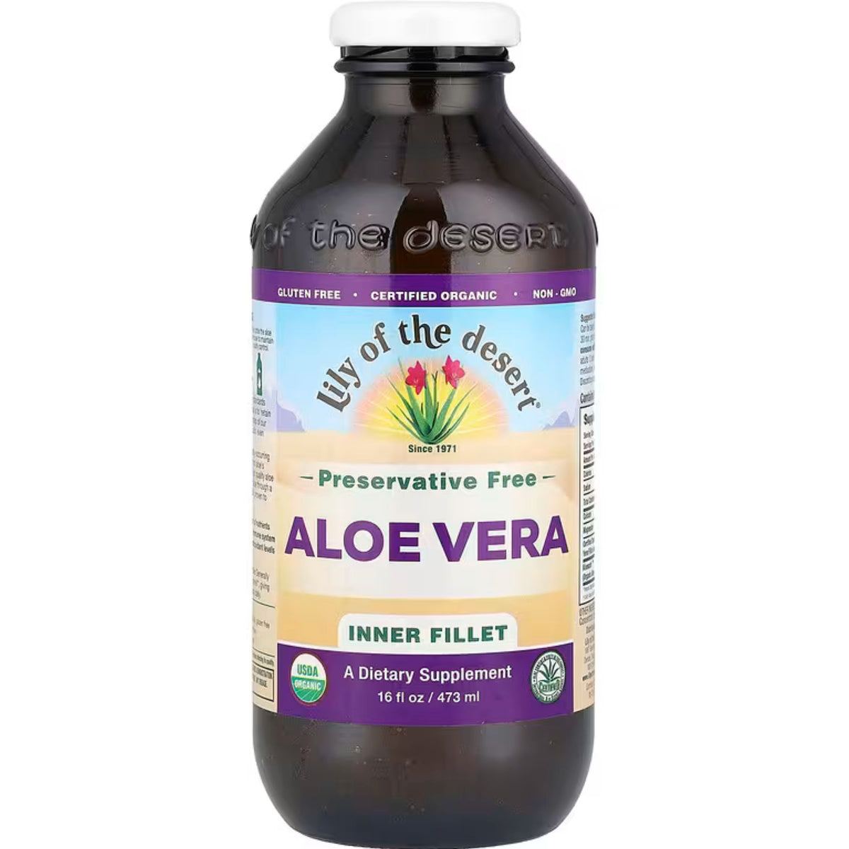 Lily of the Desert Aloe Vera Juice Inner Fillet 473mL