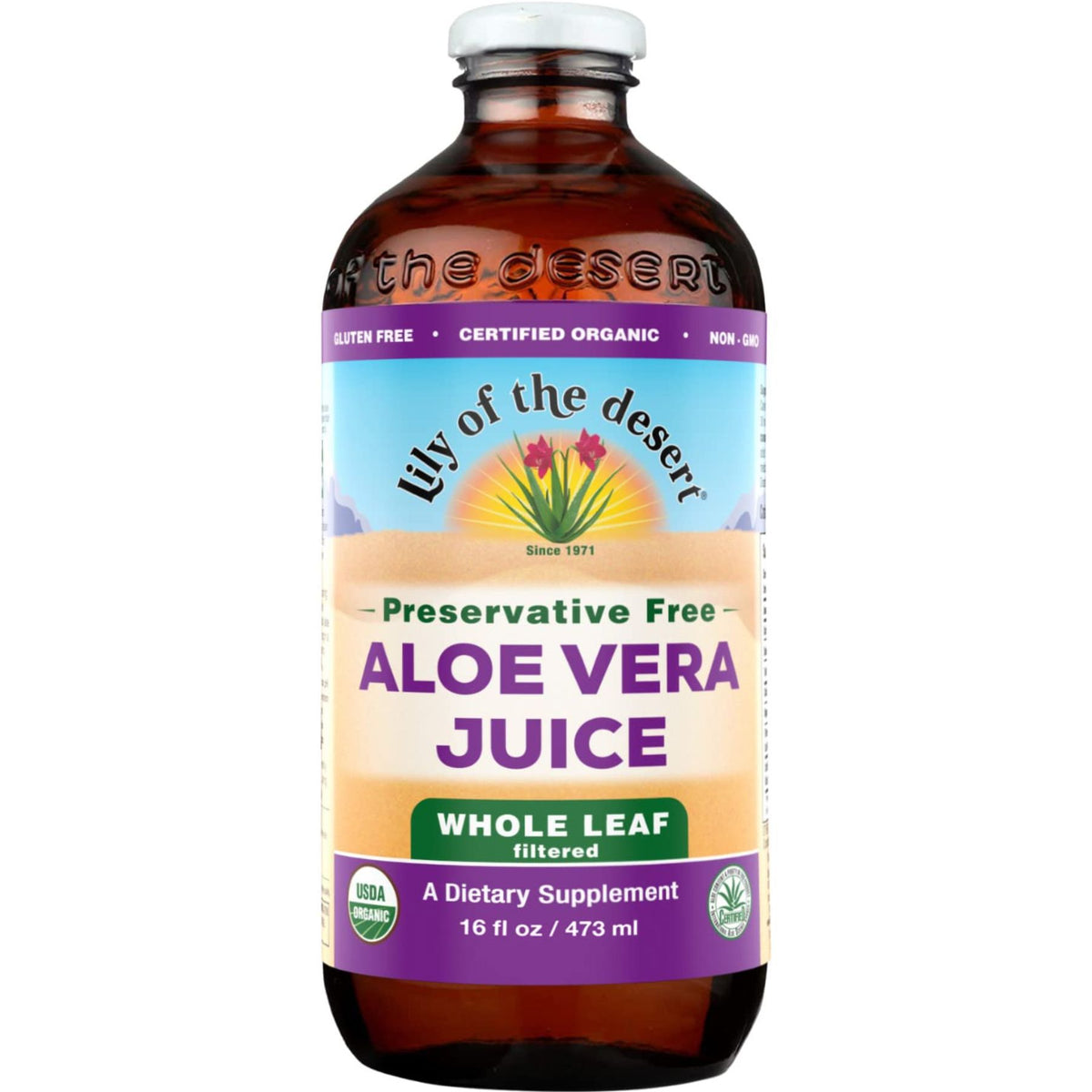 Lily of the Desert Aloe Vera Juice Whole Leaf 473mL