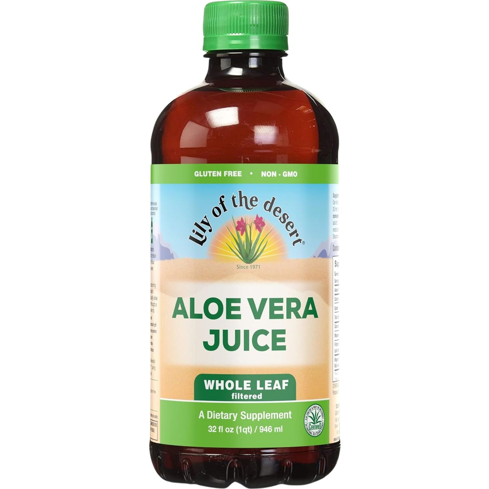 Lily of the Desert Aloe Vera Juice Whole Leaf 946mL