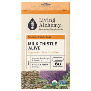 Living Alchemy Milk Thistle Alive 60s