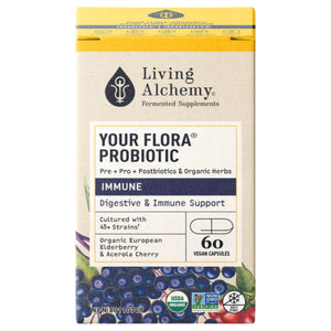 Living Alchemy Your Flora Probiotic Immune 60s